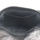 Saint Laurent Niki Medium Croc Embossed