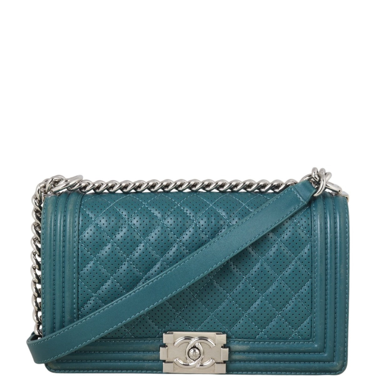 Chanel Boy Old Medium Perforated