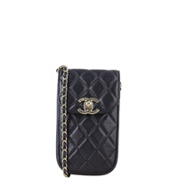 Chanel CC Phone Holder on Chain