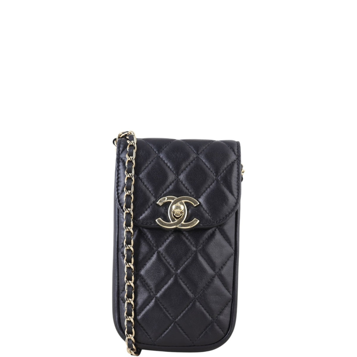 Chanel CC Phone Holder on Chain