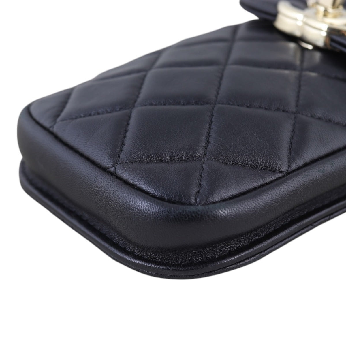 Chanel CC Phone Holder on Chain