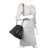 Chanel Mademoiselle Bowler Bag Patent Large