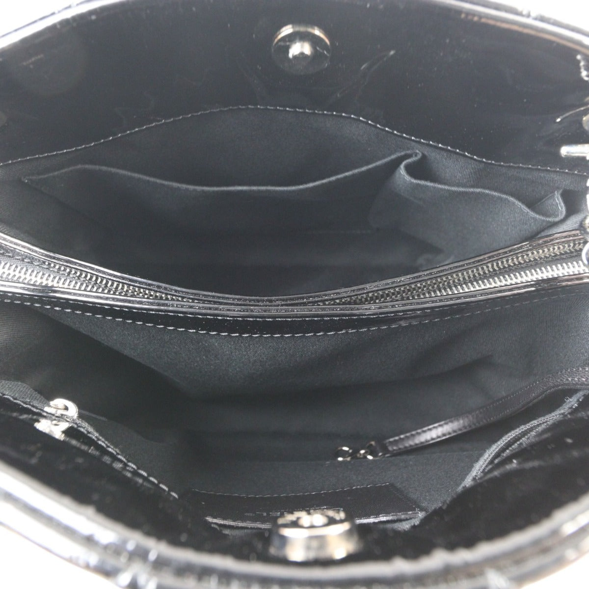 Chanel Mademoiselle Bowler Bag Patent Large