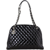 Chanel Mademoiselle Bowler Bag Patent Large