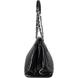 Chanel Mademoiselle Bowler Bag Patent Large