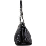 Chanel Mademoiselle Bowler Bag Patent Large