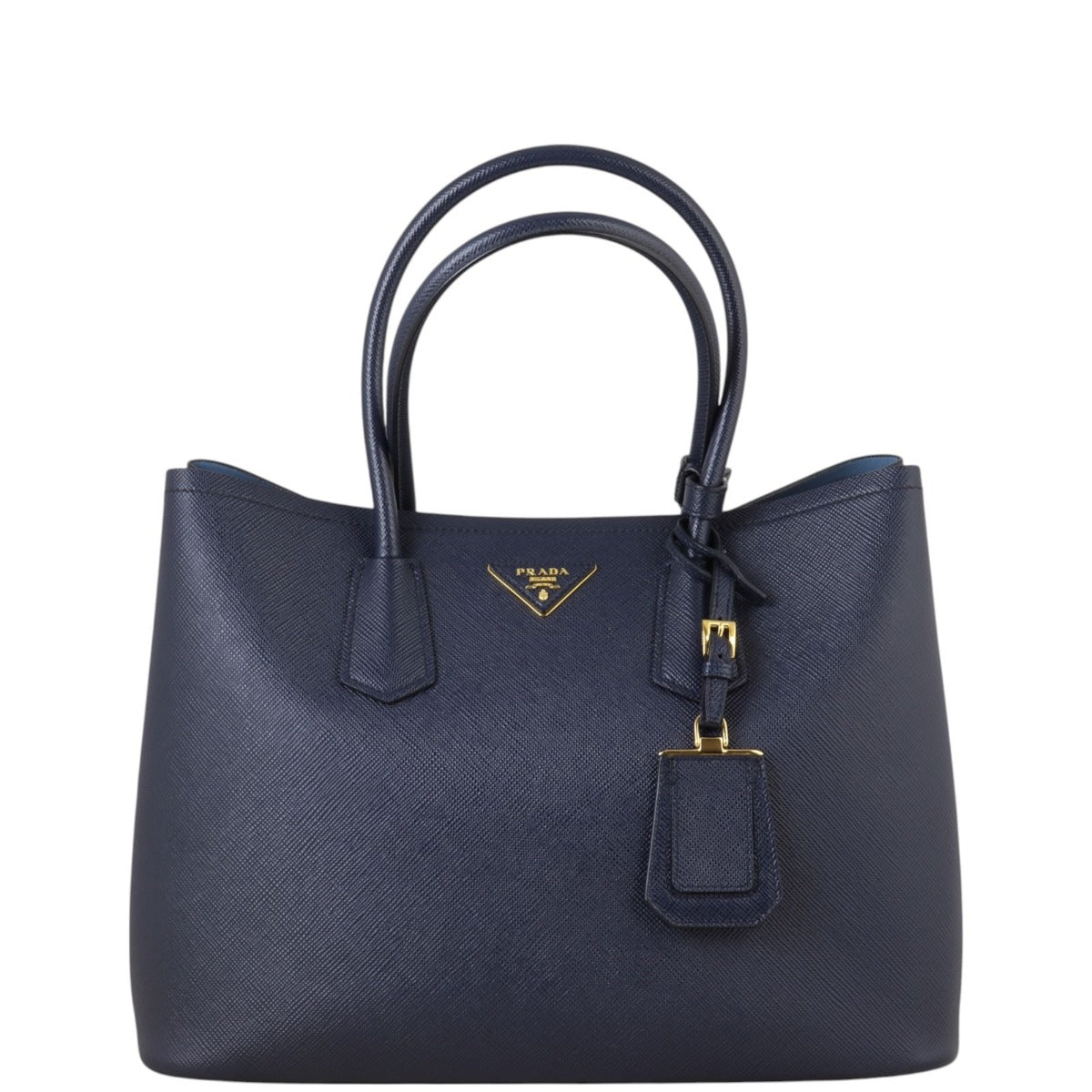 Prada Saffiano Cuir Double Bag Large