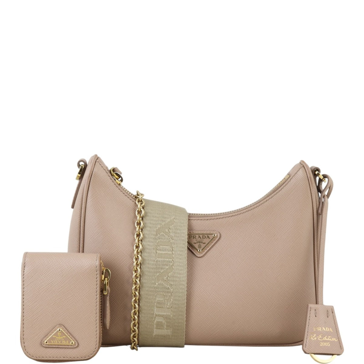 Prada Re-edition 2005 Saffiano Shoulder Bag