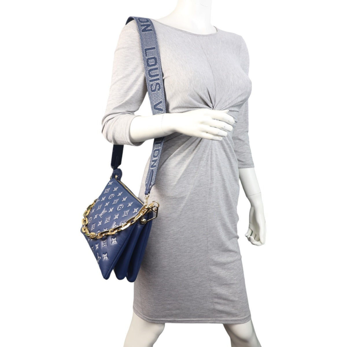 Louis Vuitton Coussin PM Monogram Embossed Lambskin