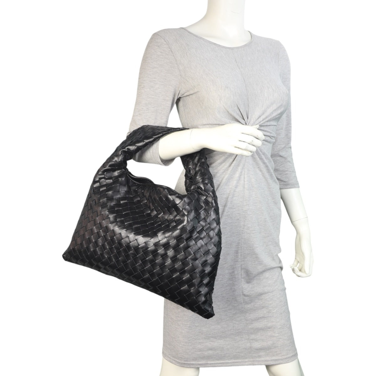 Bottega Veneta Intrecciato Hop Small