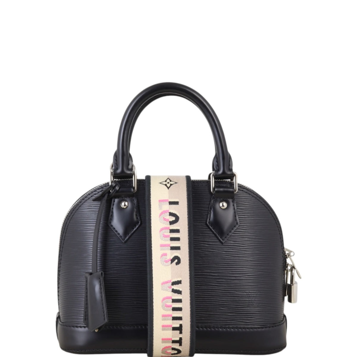 Louis Vuitton Alma BB Epi with Embroidered Strap