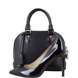 Louis Vuitton Alma BB Epi with Embroidered Strap