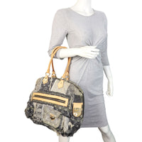 Louis Vuitton Bowly Denim Patchwork