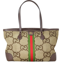 Gucci Ophidia Jumbo GG Canvas Tote