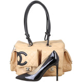 Chanel Ligne Cambon Reporter Bag Large