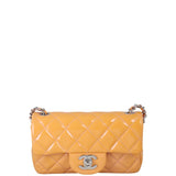 Chanel Classic Flap Extra Mini Rectangular Bag Patent
