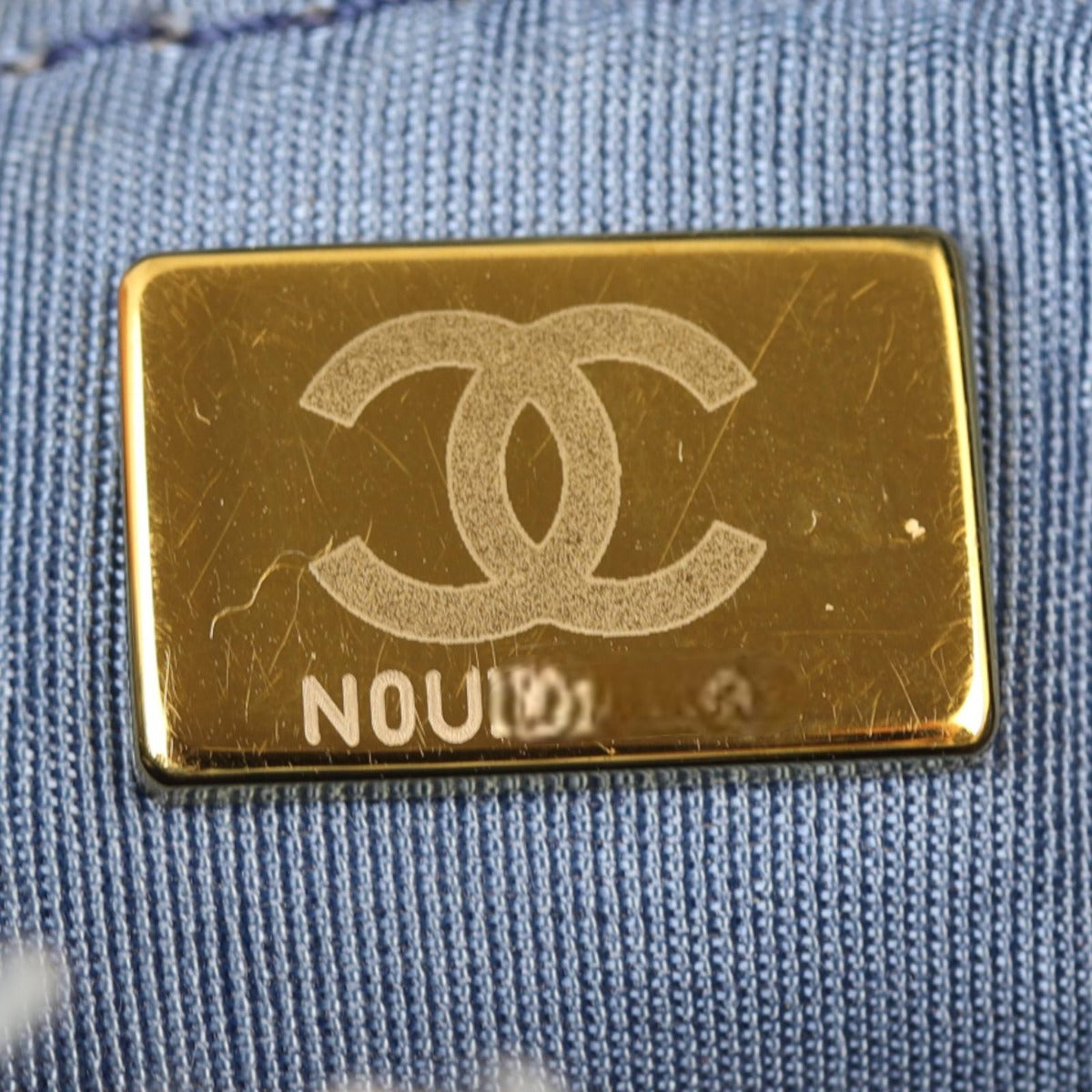 Chanel Bucket Fringe Denim Mood Small