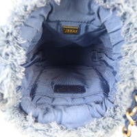 Chanel Bucket Fringe Denim Mood Small