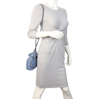 Chanel Bucket Fringe Denim Mood Small