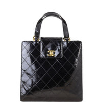 Chanel CC Tall Tote Patent