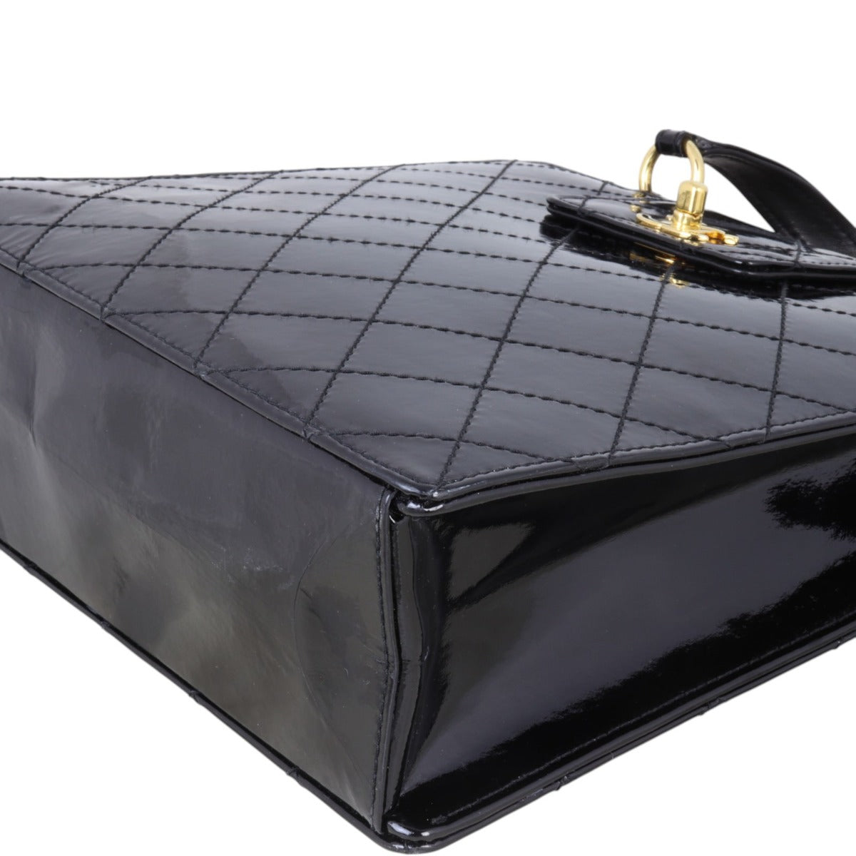 Chanel CC Tall Tote Patent