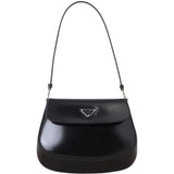 Prada Cleo Shoulder Bag Brushed Leather
