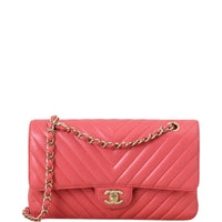 Chanel Classic Double Flap Medium Chevron Lambskin