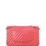 Chanel Classic Double Flap Medium Chevron Lambskin