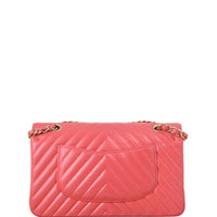 Chanel Classic Double Flap Medium Chevron Lambskin