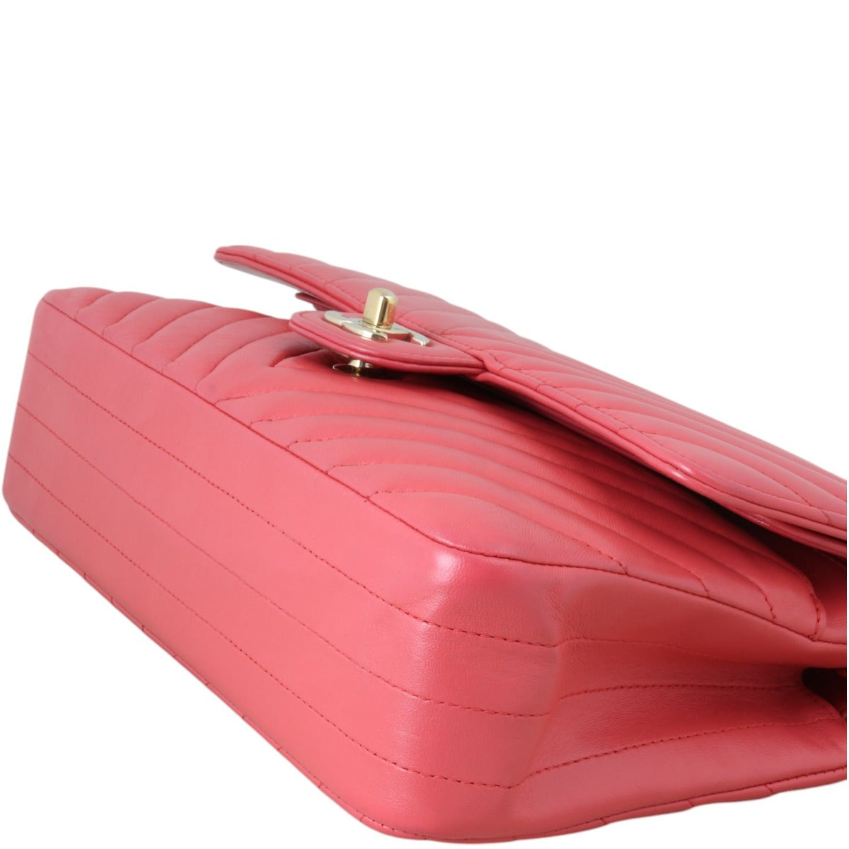 Chanel Classic Double Flap Medium Chevron Lambskin