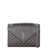 Saint Laurent Monogram Mix Matelasse Envelope Chain Bag Medium