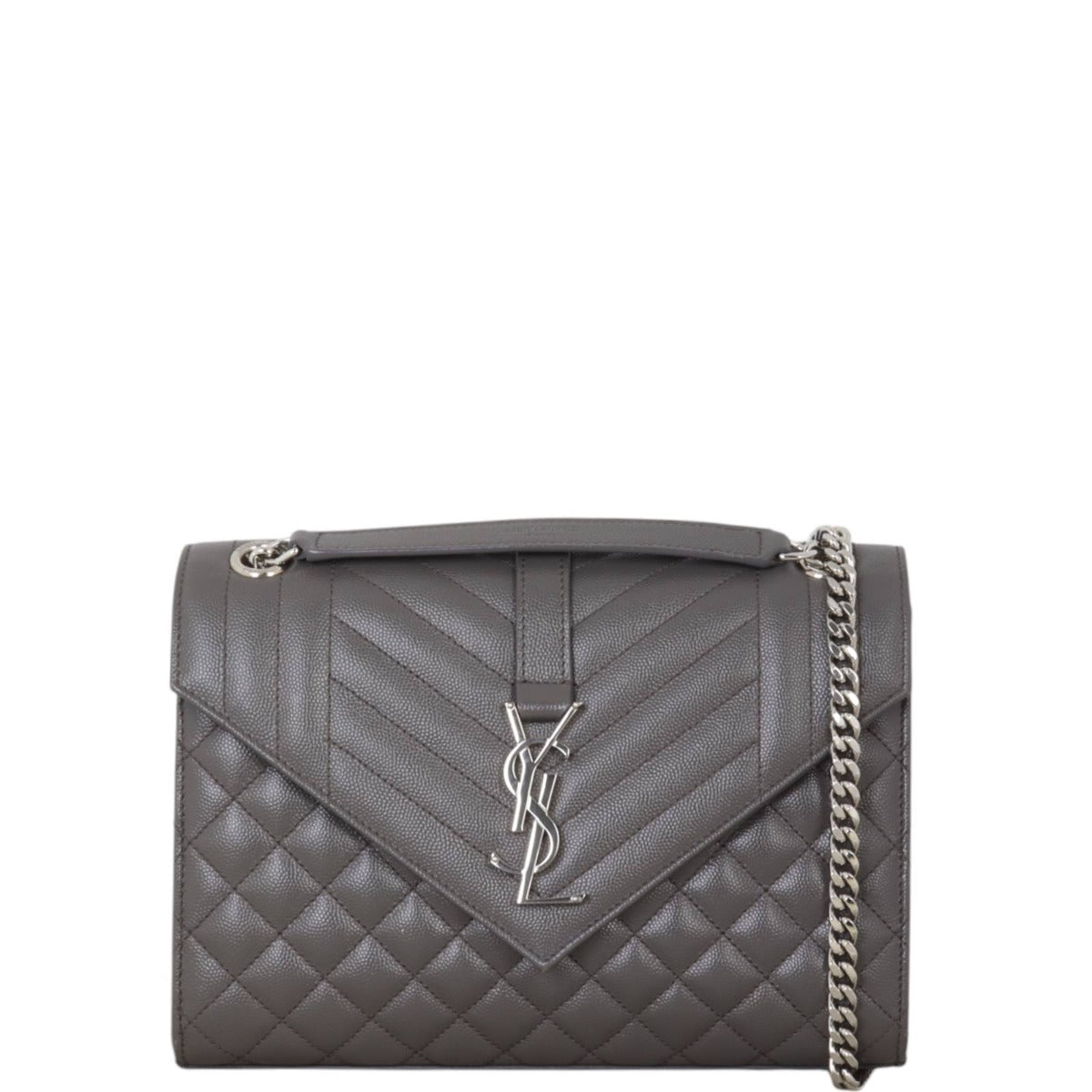 Saint Laurent Monogram Mix Matelasse Envelope Chain Bag Medium