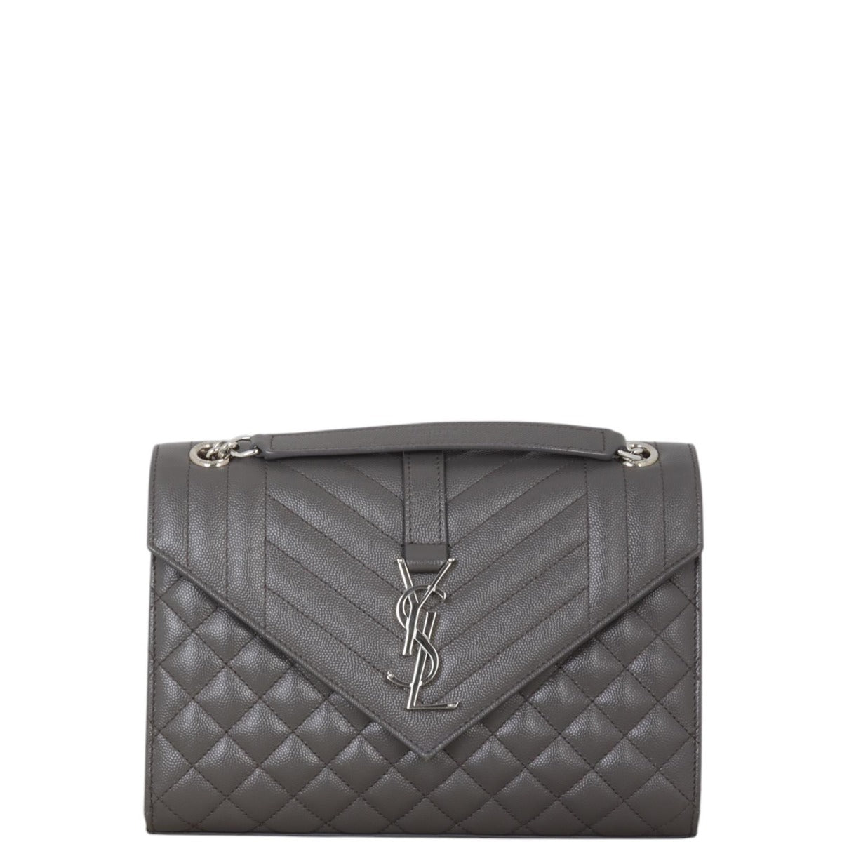 Saint Laurent Monogram Mix Matelasse Envelope Chain Bag Medium