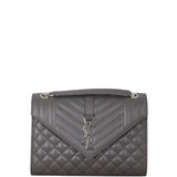 Saint Laurent Monogram Mix Matelasse Envelope Chain Bag Medium