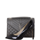 Saint Laurent Monogram Mix Matelasse Envelope Chain Bag Medium