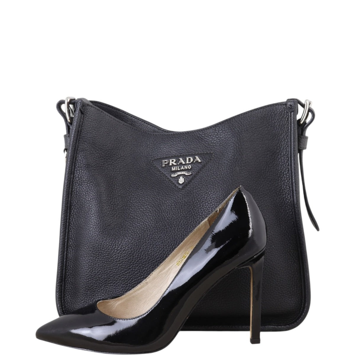 Prada Vitello Daino Soft Shoulder Bag