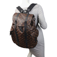 Louis Vuitton Christopher Backpack Monogram Macassar