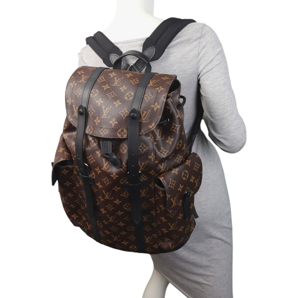 Louis Vuitton Christopher Backpack Monogram Macassar