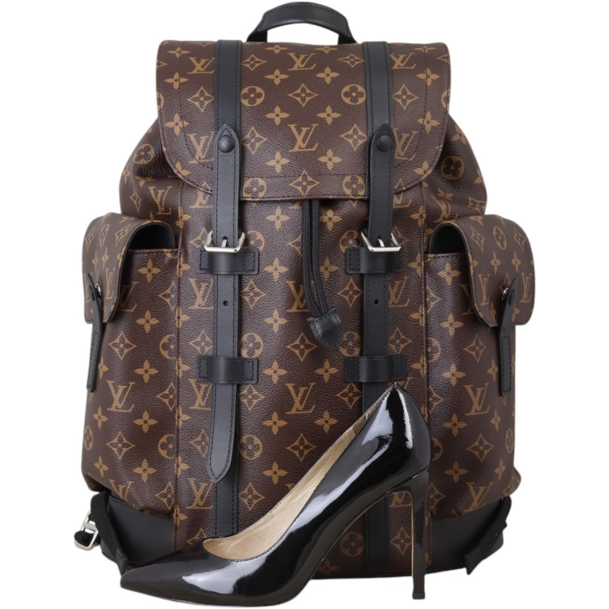 Louis Vuitton Christopher Backpack Monogram Macassar