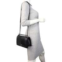 Chanel Boy Old Medium Pleated