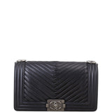 Chanel Boy Old Medium Pleated