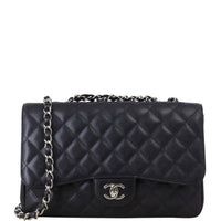 Chanel Classic Single Flap Jumbo Caviar