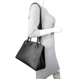 Prada Saffiano Cuir Monochrome Medium Bag