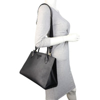 Prada Saffiano Cuir Monochrome Medium Bag