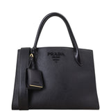 Prada Saffiano Cuir Monochrome Medium Bag