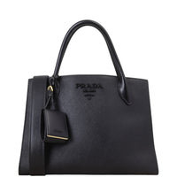 Prada Saffiano Cuir Monochrome Medium Bag