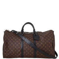 Louis Vuitton Keepall 55 Bandouliere Monogram Macassar