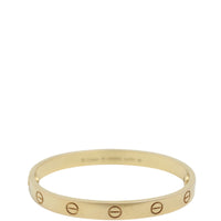 Cartier Love Bracelet 18k Yellow Gold