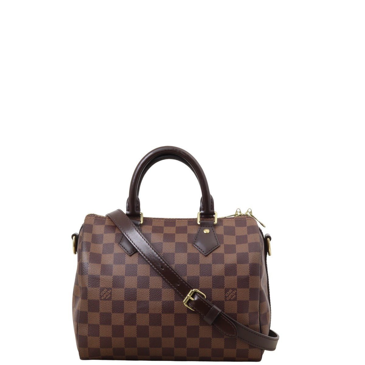Louis Vuitton Speedy 25 Bandouliere Damier Ebene