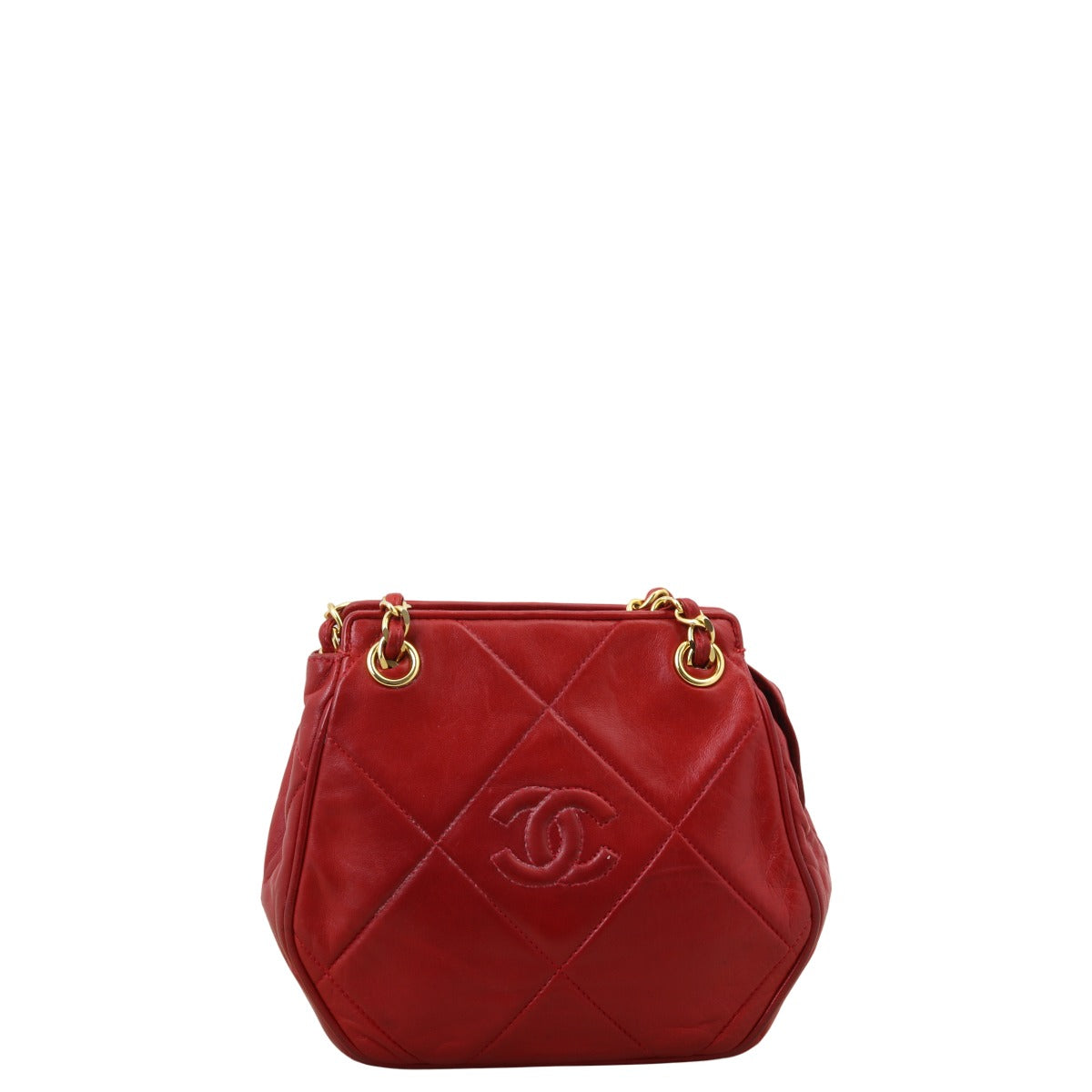 Chanel Vintage CC Tassel Hexagon Bag